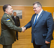 L. Linkevičiaus ir S.Poltorako susitikimas