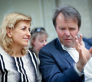 Liana Ruokytė Jonsson ir Zbignevas Ibelgauptas