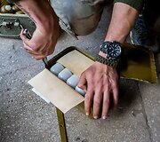 Ukrainiečių kari&scaron;kių prie&scaron;akinė pozicija "Butovka"  &scaron;alia Donecko