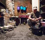 Ukrainiečių kari&scaron;kių prie&scaron;akinė pozicija "Butovka"  &scaron;alia Donecko