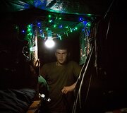 Ukrainiečių kari&scaron;kių prie&scaron;akinė pozicija "Butovka"  &scaron;alia Donecko