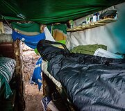 Ukrainiečių kari&scaron;kių prie&scaron;akinė pozicija "Butovka"  &scaron;alia Donecko