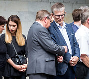 Advokato V. Sviderskio laidotuvės