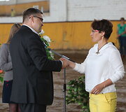 Naujų monetų pristatymas Vilniaus žirgyne