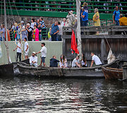 Istorinių laivų paradas Danės upėje &bdquo;Dangės flotilė&ldquo;