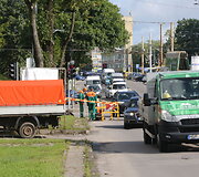 Duobė Verkių &ndash; Kareivių gatvių sankryžoje