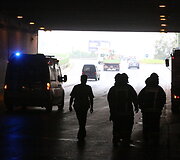 Eismo įvykis Vilniaus Geležinio vilko gatvės tunelyje