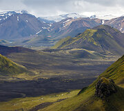 Spalvotieji &ndash; Landmannalaugar kalnai Islandijoje