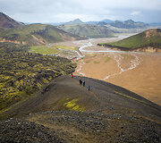 Spalvotieji &ndash; Landmannalaugar kalnai Islandijoje