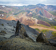 Spalvotieji &ndash; Landmannalaugar kalnai Islandijoje