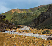 Spalvotieji &ndash; Landmannalaugar kalnai Islandijoje