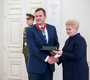 Lietuvos parolimpinio komiteto pirmininkas Mindaugas Bilius