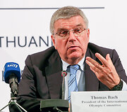 Thomas Bachas - Tarptautinio olimpinio komiteto pirmininkas