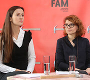Andrė Balžekienė  ir Giedrė Vy&scaron;niauskaitė