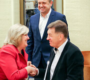 Artūras Skardžius, Algirdas Butkevičius, Rimantė &Scaron;ala&scaron;evičiūtė