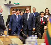  Lietuvos Respublikos Ministro Pirmininko Sauliaus Skvernelio susitikimas su Japonijos Ministru Pirmininku Shinzo Abe
