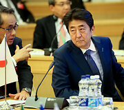 Japonijos Ministras Pirmininkas Shinzo Abe
