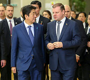  Lietuvos Respublikos Ministro Pirmininko Sauliaus Skvernelio susitikimas su Japonijos Ministru Pirmininku Shinzo Abe