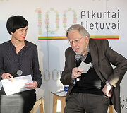 Neringa Vaisbrodė ir Vytautas Landsbergis