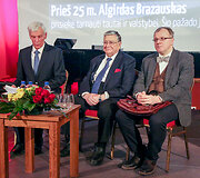 Prezidento Algirdo Mykolo Brazausko inauguracijos minėjimo i&scaron;kilmės Lietuvos Didžiosios Kunigaik&scaron;tystės valdovų  rūmuose
