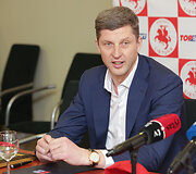 Lietuvos ledo ritulininkų spaudos konferencija