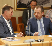 Audrius Butkevičius ir Artūras Skardžius