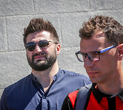 Linas Kleiza ir Darius Gudelis