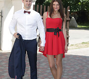  Evelinos Sa&scaron;enko vestuvių akimirka