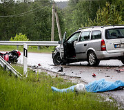 Vilniaus rajone avarijoje žuvo motorolerio vairuotojas