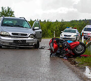 Vilniaus rajone avarijoje žuvo motorolerio vairuotojas