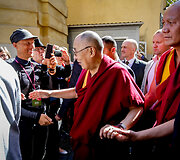 Dalai Lamos paskaita Vilniaus universitete