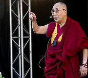 Dalai Lamos paskaita Vilniaus universitete