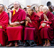 Dalai Lamos paskaita Vilniaus universitete