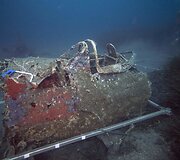 Narai tyrinėja 1944 metais nuskendusį JAV naikintuvą-bombone&scaron;į &bdquo;P47 Thunderbolt&ldquo;