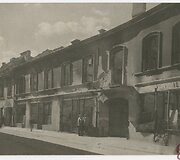 Antrojo pasaulinio karo veiksmų sugriauta Vilniaus senamiesčio dalis, kurioje buvo Vilniaus geto teritorija