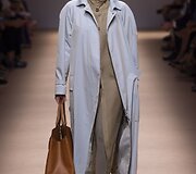 &bdquo;Salvatore Ferragamo&ldquo; 2019 m. pavasario ir vasaros kolekcijos modelis