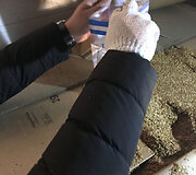 Nelegalus tabako sandėlis