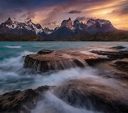 Piriya Wongkongkathep &bdquo;Pehoės tėkmė&ldquo; nuotrauka daryta Torres Del Paine nacionaliniame parke