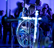 Klaipėdoje vyko &bdquo;Elektroninių sutartinių&ldquo; performansas