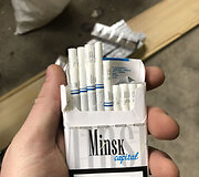 Lentose paslėpta cigarečių kontrabanda