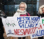Akcija &bdquo;&Scaron;ima&scaron;iau, nei&scaron;varyk irkluotojų i&scaron; Vilniaus!&ldquo;