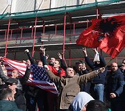 Protestas Albanijoje