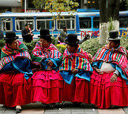 Moterys Bolivijoje