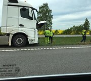 Kliūtis kelyje Klaipėda &ndash; Kaunas