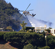 Mi&scaron;ko gaisrai Los Andžele