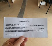Sprogimas Gariūnuose