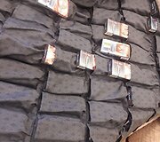 Striukėje slėptos kontrabandinės cigaretės