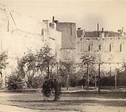 Bajorų skersgatvio kiemas 1914 metais