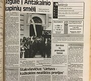Laikra&scaron;čių antra&scaron;tėse &ndash; Vito Lingio nužudymas ir atsisveikinimas
