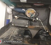 Rasti pavogti įrankiai